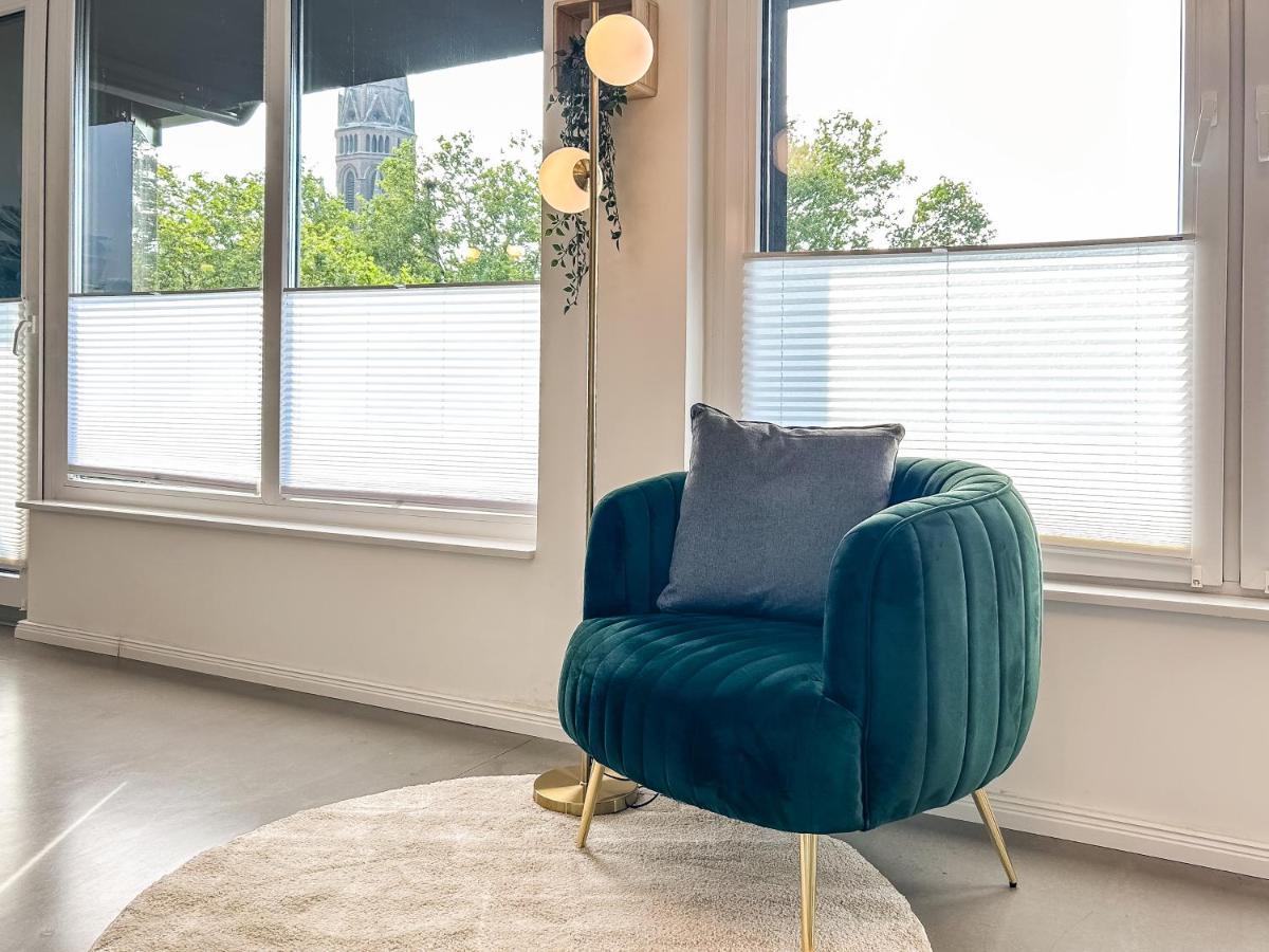 Design-Apartment - Bochum Zentrum - 2 Balkons - 118M2 - Netflix Экстерьер фото