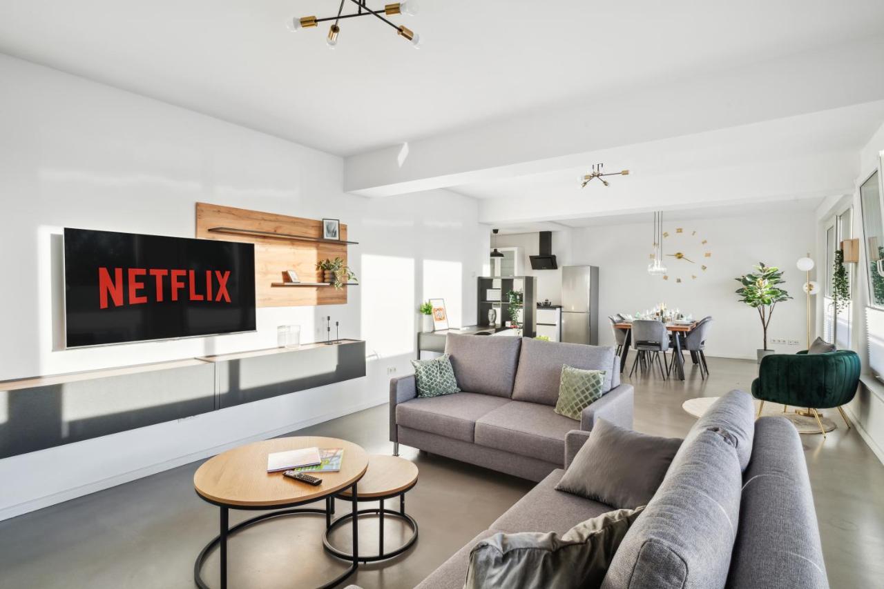 Design-Apartment - Bochum Zentrum - 2 Balkons - 118M2 - Netflix Экстерьер фото